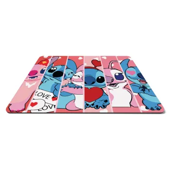 Lilo & Stitch Love, Mousepad rect 27x19cm