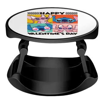 Lilo & Stitch Happy valentines day, Phone Holders Stand  Stand Hand-held Mobile Phone Holder