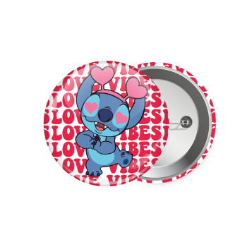 Lilo & Stitch Love vibes, Κονκάρδα παραμάνα 7.5cm
