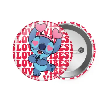 Lilo & Stitch Love vibes, Κονκάρδα παραμάνα 7.5cm