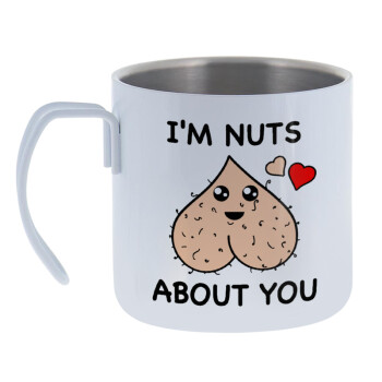 I'm Nuts About You, Mug Stainless steel double wall 400ml