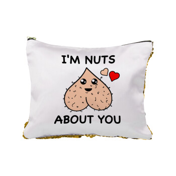 I'm Nuts About You, Τσαντάκι νεσεσέρ με πούλιες (Sequin) Χρυσό