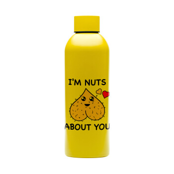 I'm Nuts About You, Μεταλλικό παγούρι νερού, 304 Stainless Steel 800ml