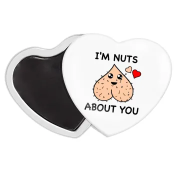 I'm Nuts About You, Μαγνητάκι καρδιά (57x52mm)
