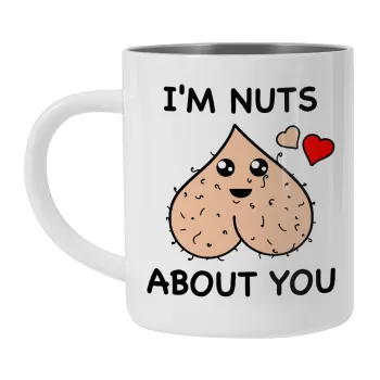 I'm Nuts About You, Mug Stainless steel double wall 300ml