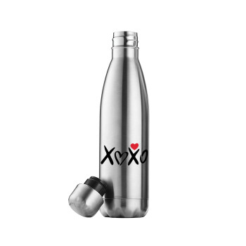 xoxo, Inox (Stainless steel) double-walled metal mug, 500ml