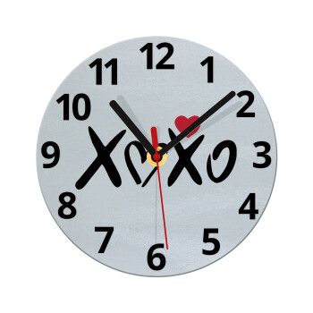xoxo, Ρολόι τοίχου γυάλινο (20cm)