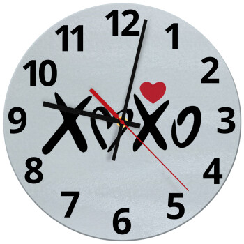 xoxo, Ρολόι τοίχου γυάλινο (30cm)
