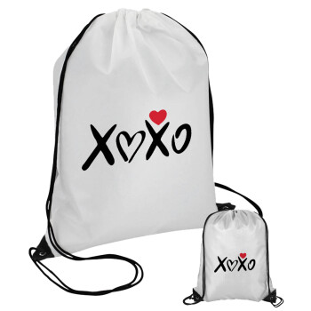 xoxo, Τσάντα πουγκί με μαύρα κορδόνια (1 τεμάχιο)