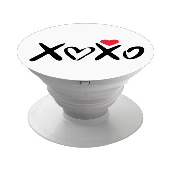 xoxo, Pop Socket Λευκό Βάση Στήριξης Κινητού στο Χέρι