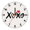 Wooden wall clock (20cm)