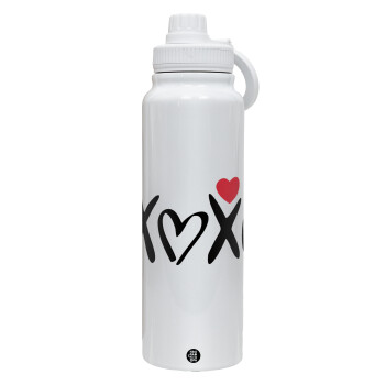 xoxo, Θερμός 1L Ανοξείδωτο με Βάση Κινητού & Διπλά Τοιχώματα