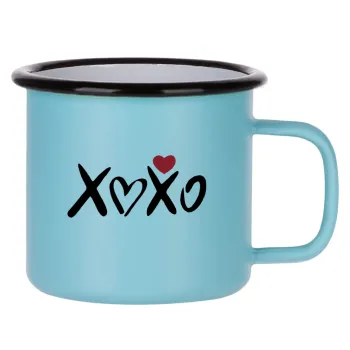 xoxo, Κούπα Μεταλλική εμαγιέ ΜΑΤ σιέλ 360ml