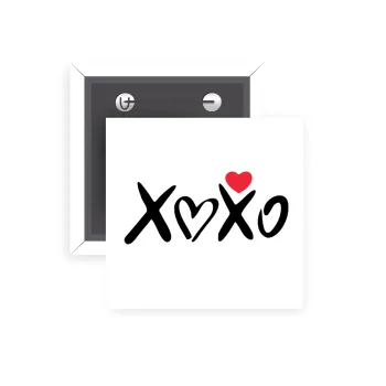 xoxo, Κονκάρδα παραμάνα τετράγωνη 5x5cm