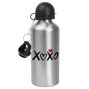 xoxo, Metallic water jug, Silver, aluminum 500ml
