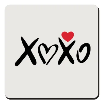 xoxo, Τετράγωνο μαγνητάκι ξύλινο 9x9cm