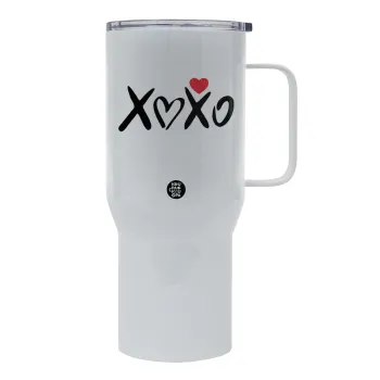 xoxo, Tumbler με καπάκι, διπλού τοιχώματος (θερμό) 750L