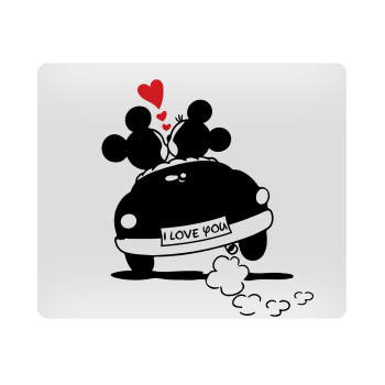 Love Car, Mousepad rect 23x19cm