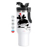 Mega Stainless steel Tumbler with lid, double wall 1,2L