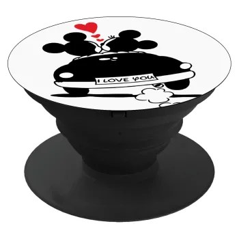 Love Car, Phone Holders Stand  Μαύρο Βάση Στήριξης Κινητού στο Χέρι