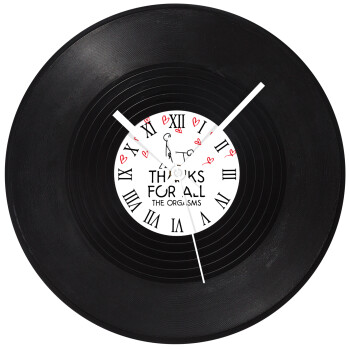 Thanks for all the orgasms, Ρολόι τοίχου Βινύλιο (30cm)