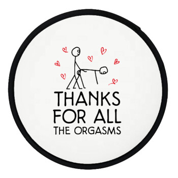 Thanks for all the orgasms, Βεντάλια υφασμάτινη αναδιπλούμενη με θήκη (20cm)