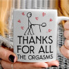   Thanks for all the orgasms