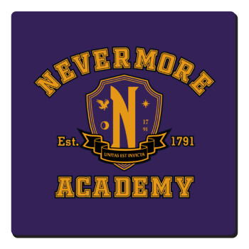 Wednesday Nevermore Academy University, Τετράγωνο μαγνητάκι ξύλινο 6x6cm