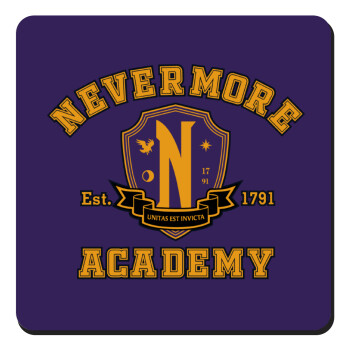 Wednesday Nevermore Academy University, Τετράγωνο μαγνητάκι ξύλινο 9x9cm