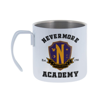 Wednesday Nevermore Academy University, Mug Stainless steel double wall 400ml