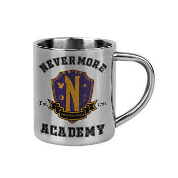 Wednesday Nevermore Academy University, Mug Stainless steel double wall 300ml