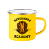 Yellow Enamel Metallic Cup 360ml