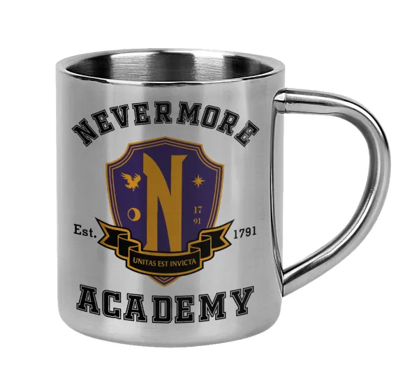 Wednesday Nevermore Academy University — Mug Stainless steel double wall 300ml