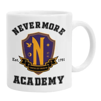 Wednesday Nevermore Academy University, Κούπα, κεραμική, 330ml