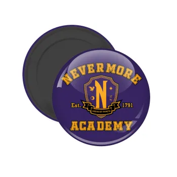 Wednesday Nevermore Academy University, Μαγνητάκι ψυγείου στρογγυλό διάστασης 5cm