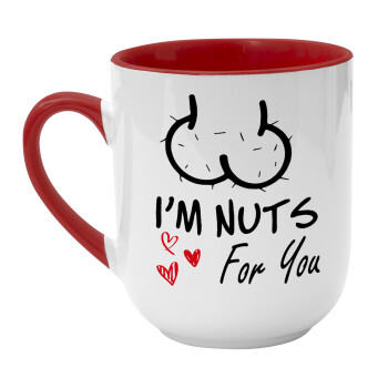 I'm Nuts for you, Κούπα κεραμική tapered 260ml