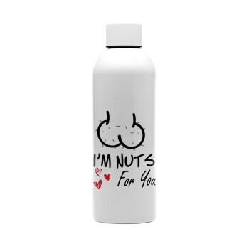 I'm Nuts for you, Μεταλλικό παγούρι νερού, 304 Stainless Steel 800ml