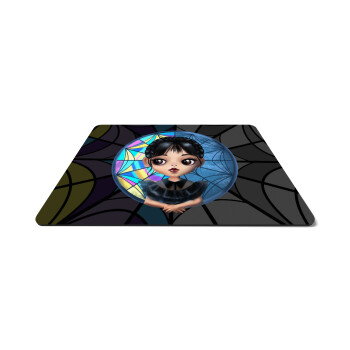 Wednesday big eyes, Mousepad rect 27x19cm