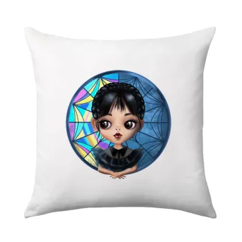 Wednesday big eyes, Μαξιλάρι καναπέ 40x40cm περιέχεται το  γέμισμα