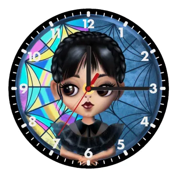 Wednesday big eyes, Ρολόι τοίχου ξύλινο (20cm)