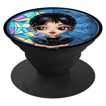 Wednesday big eyes, Phone Holders Stand  Μαύρο Βάση Στήριξης Κινητού στο Χέρι