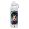 1L Stainless Steel Thermal Bottle with Phone Holder & Double Wall Insulation