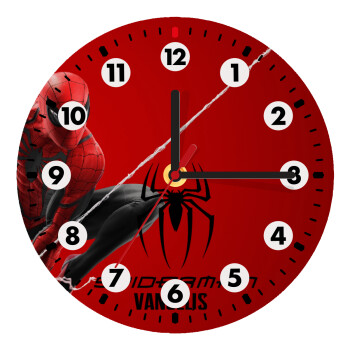 Spiderman, Wooden wall clock (20cm)