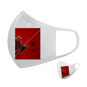 Spiderman, Μάσκα υφασμάτινη υψηλής άνεσης παιδική (Δώρο πλαστική θήκη)