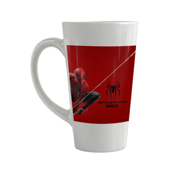 Spiderman, Κούπα κωνική Latte Μεγάλη, κεραμική, 450ml