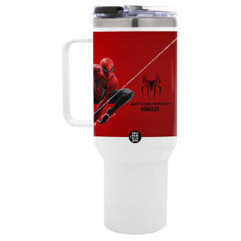 Spiderman, Mega Stainless steel Tumbler with lid, double wall 1,2L