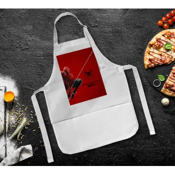 Spiderman, Ποδιά Σεφ Ολόσωμη Παιδική (με ρυθμιστικά και 2 τσέπες)