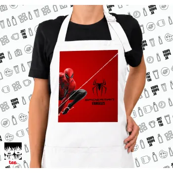 Spiderman, Ποδιά μακριά Σεφ ολόσωμη με τσέπες white (ΕΝΗΛΙΚΩΝ)