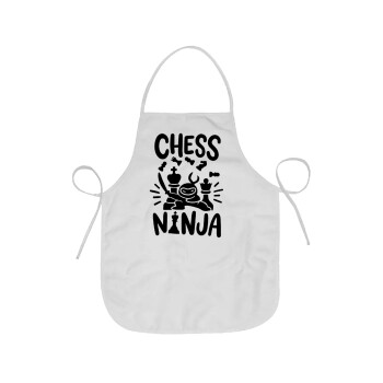 Chess ninja, Ποδιά Σεφ Ολόσωμη κοντή Ενηλίκων (63x75cm)