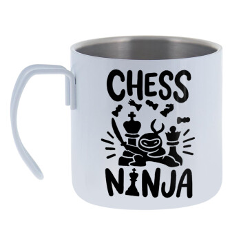 Chess ninja, Mug Stainless steel double wall 400ml